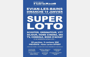 SUPER LOTO  - dimanche 14 janvier 2018