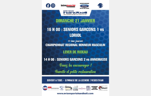 MATCH SENIORS GARÇONS 1