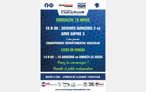 MATCH SENIORS GARÇONS 2