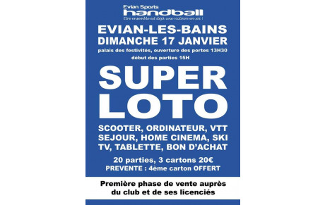 LOTO 2016 : ouverture des ventes !!!
