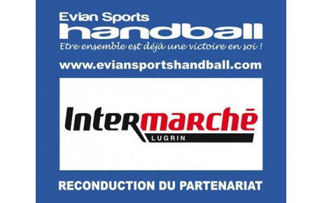 PARTENAIRE : Intermarché lugrin reconduit son partenariat !!