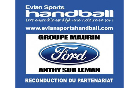 PARTENAIRE : Ford Anthy reconduit son partenariat !!
