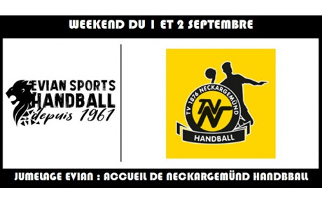 JUMELAGE | 1 &amp; 2 SEPTEMBRE 