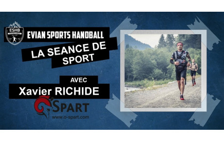 RESTEZ CHEZ VOUS : séance de sport avec O’spart