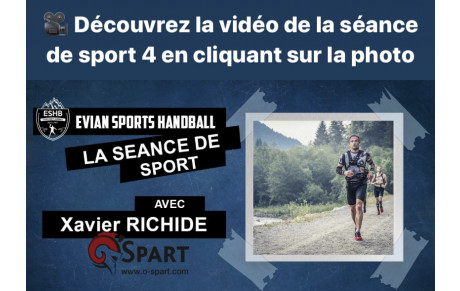 DECONFINEMENT : séance de sport 4 