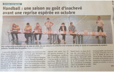 PRESSE | LE DAUPHINÉ LIBÉRÉ 