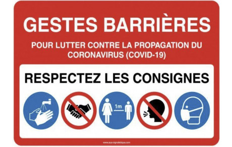 COVID-19 : protocole sanitaire