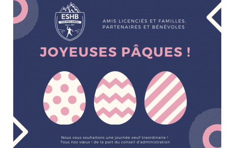 Joyeuses Pâques 